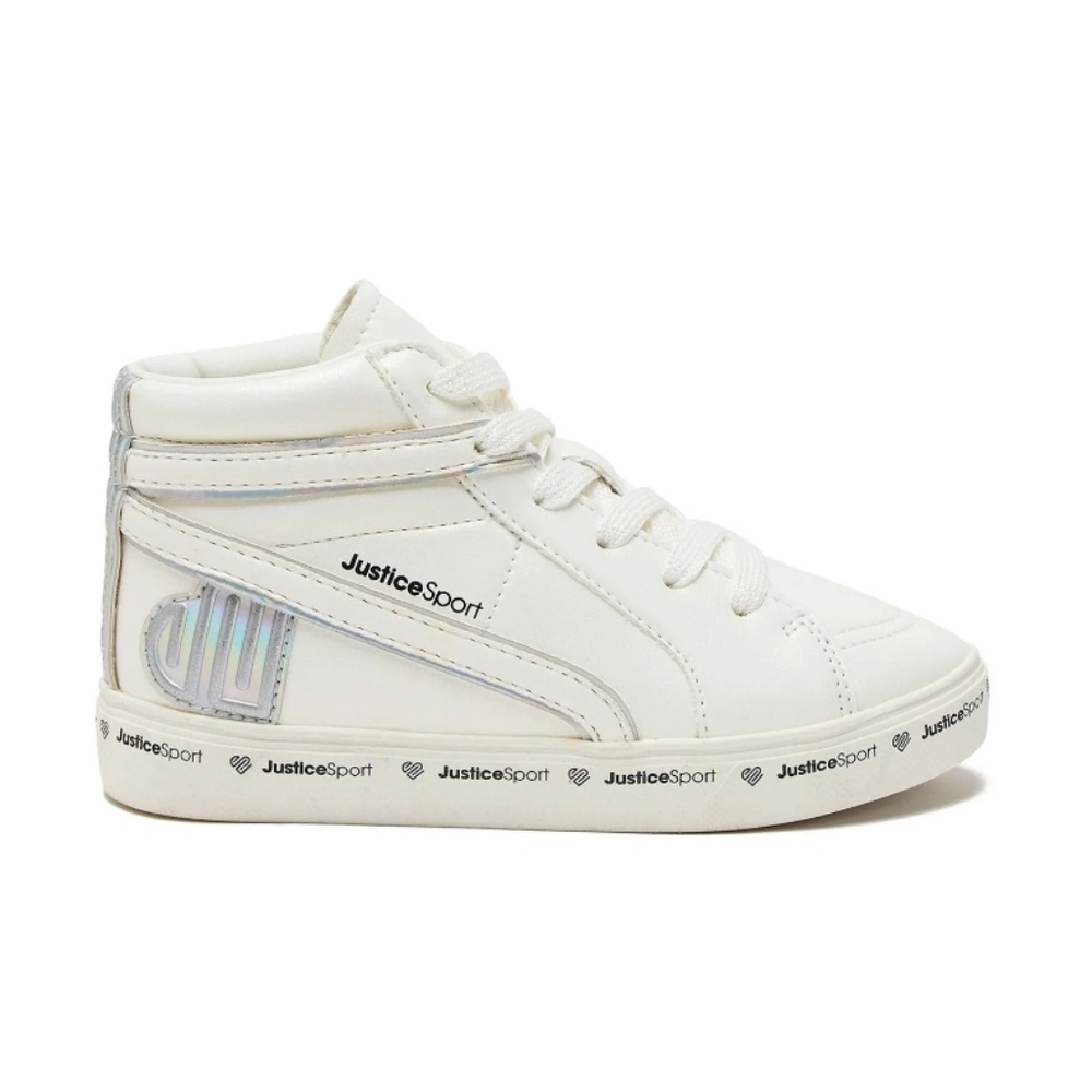 Justice Girls Mid Top Court Sneakers
